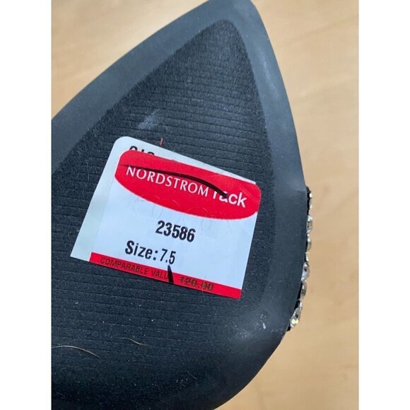 Chinese Laundry "Justine"dress heels sandals Womens Size 7.5 NEW rhinestone - Picture 6 of 8